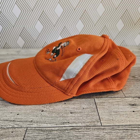 Augusta Miami Hurricanes Baseball Cap Velcro Strap - Picture 3 of 6